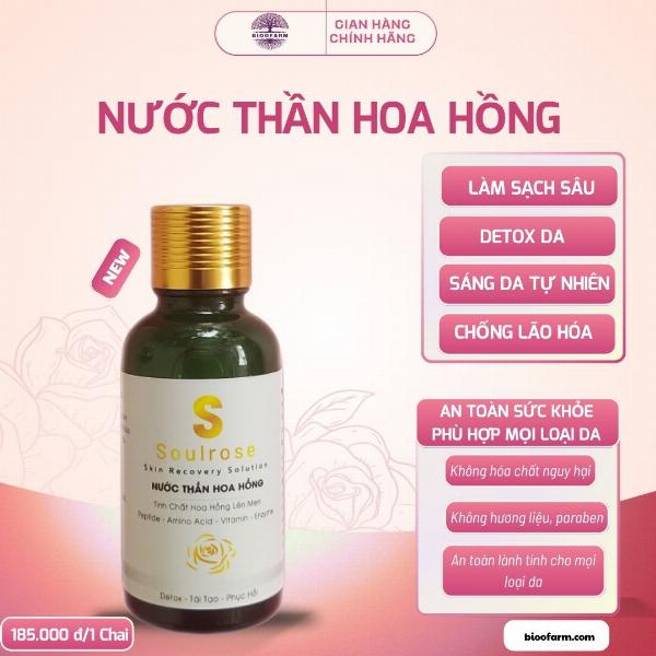 Nước Thần Men Hoa hồng 30ml
